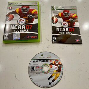 EA Sports NCAA 2007 Football - XBOX 360 - XBOX Live - Manual Included